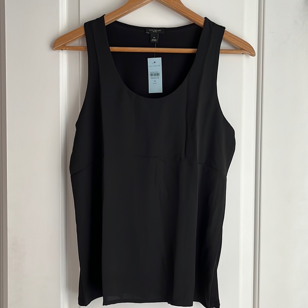 Ann Taylor petite sleeveless blouse